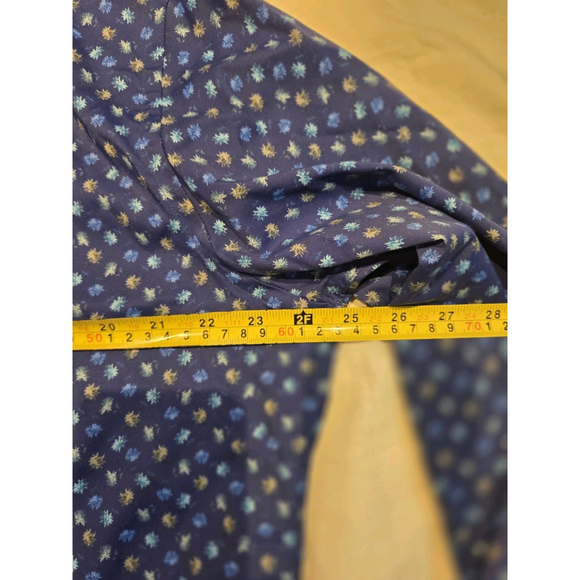 Bugatchi Men's Shirt Blue Long Sleeves Shaped Fit Size XL Pre-Owned - Picture 9 of 9